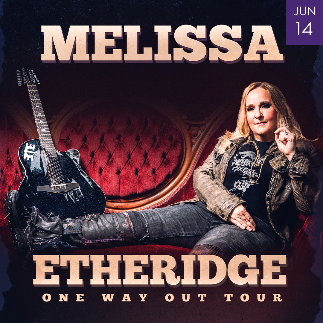Image of Melissa Etheridge One Way Out Tour June 14
