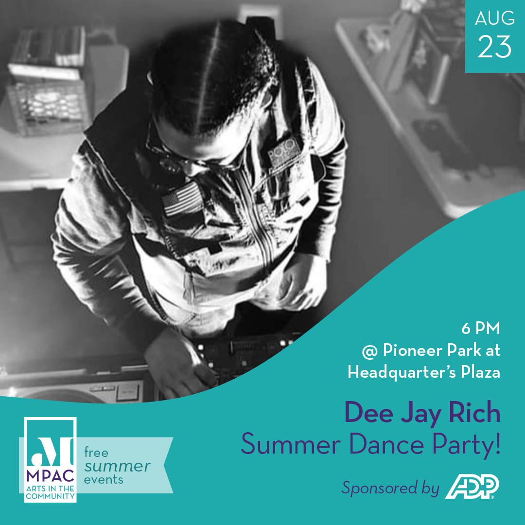 Free Summer Event: Dee Jay Rich August 23