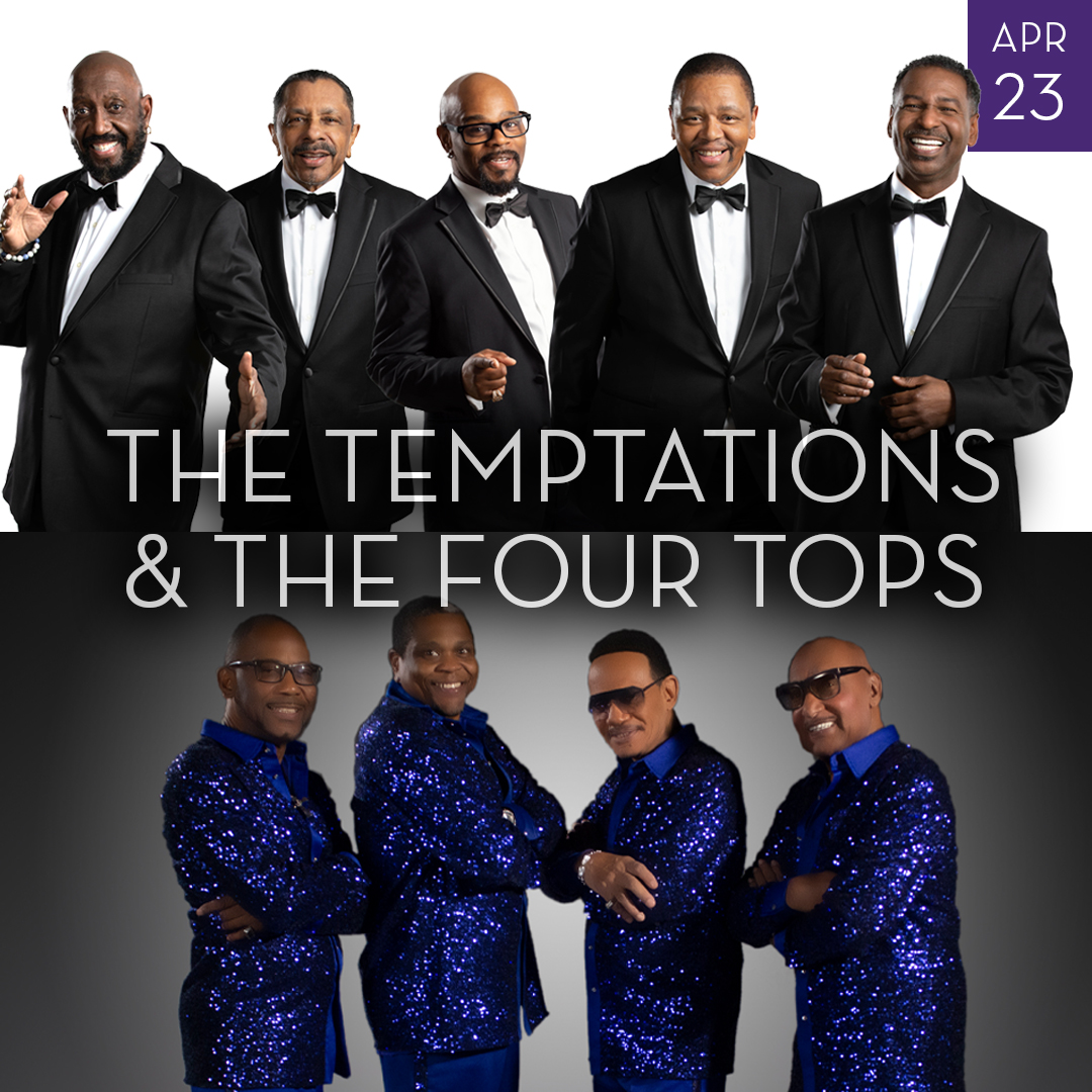 Image of The Temptations And The Four Tops April 23