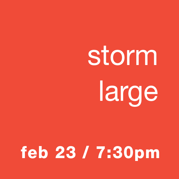Storm Large: Feb 23, 7:30pm