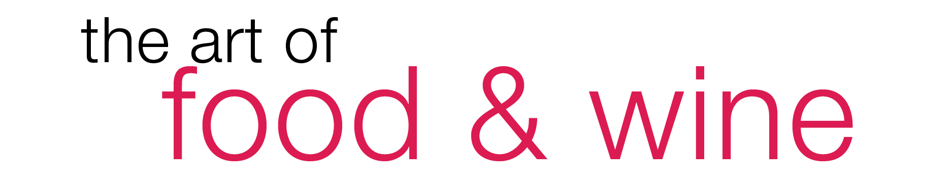 The Art of Food & Wine