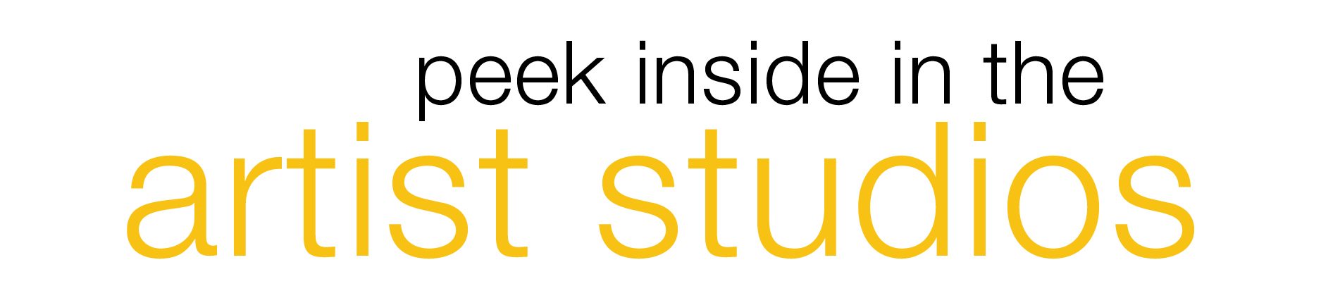 Peek Inside the Artist Studios