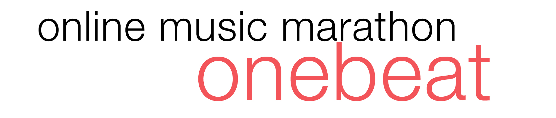Online Music Marathon: Onebeat