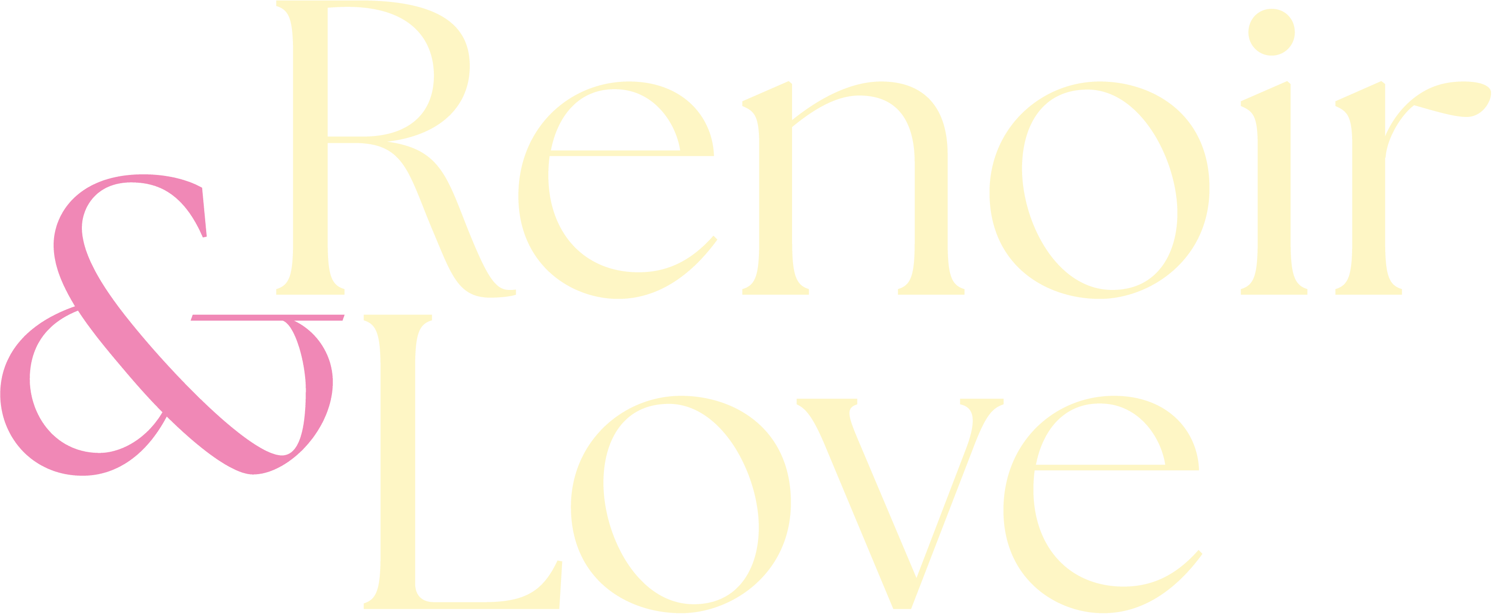 Renoir and Love logo