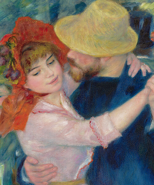 Pierre-Auguste Renoir, 'Dance at Bougival', 1883, Museum of Fine Arts, Boston