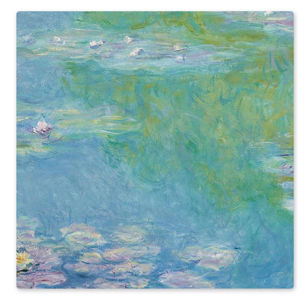 Detail from Claude Monet, 'Water Lilies', 1908 © Dallas Museum of Art  