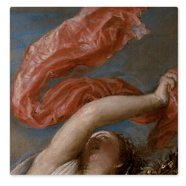 Detail from Titian, 'Rape of Europa', 1562 ©️ Isabella Stewart Gardner Museum, Boston