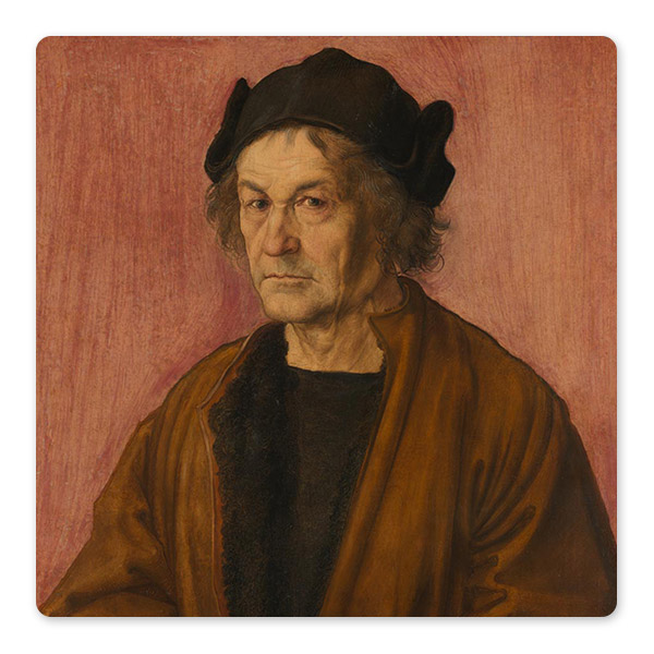 After Albrecht Dürer, The Painter's Father, 1497 © The National Gallery, London