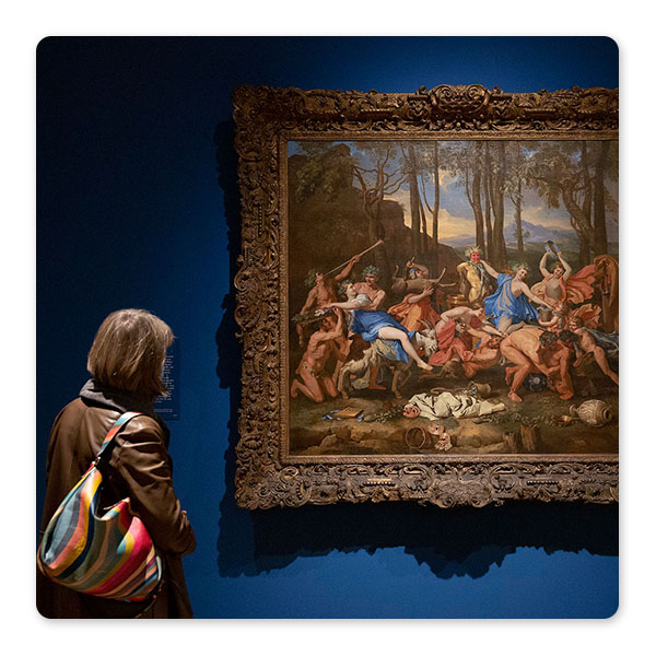 Inside 'Poussin and the Dance' © The National Gallery, London