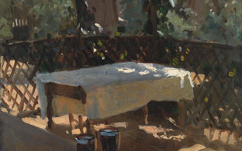 John Singer Sargent, Wineglasses, probably 1875 © The National Gallery, London