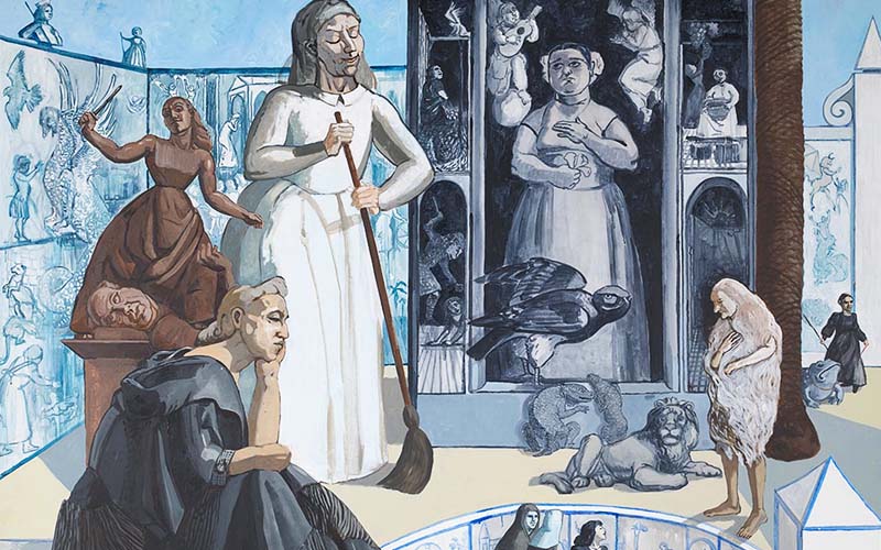 Paula Rego, 'Crivelli's Garden III', 1990–1 © The National Gallery, London