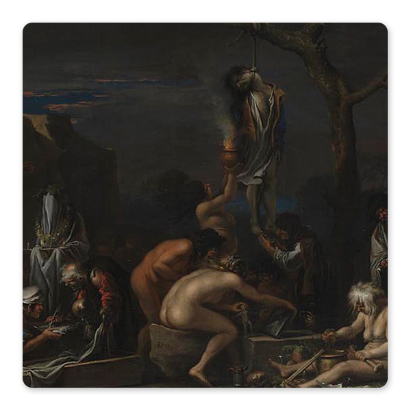 Salvator Rosa, 'Witches at their Incantations', about 1646 © The National Gallery, London