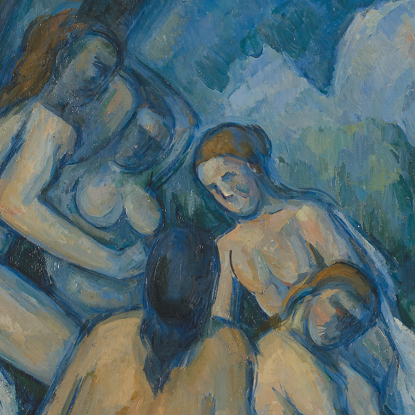 Paul Cézanne, 'Bathers (Les Grandes Baigneuses)', about 1894-1905 © The National Gallery, London
