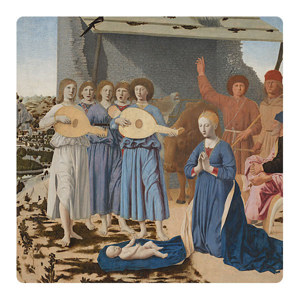 Piero della Francesca, 'The Nativity', 1470-5 © The National Gallery, London