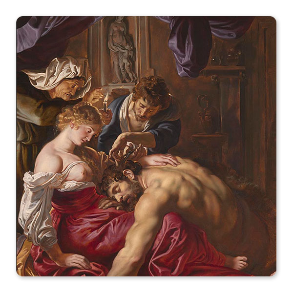 Peter Paul Rubens, Samson and Delilah, about 1609-10 © The National Gallery, London