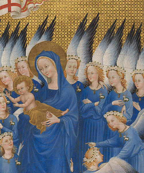 English or French (?), 'The Wilton Diptych', about 1395-9 © The National Gallery, London