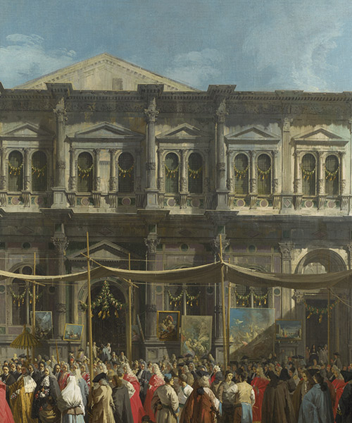 Canaletto, Venice: The Feast Day of Saint Roch, About 1735 © The National Gallery, London