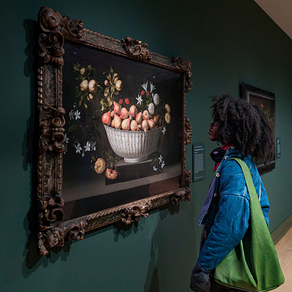 Inside Zurbarán exhibition © The National Gallery, London