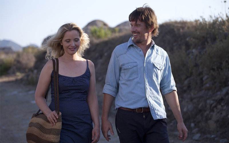 Julie Delpy and Ethan Hawke in Before Midnight