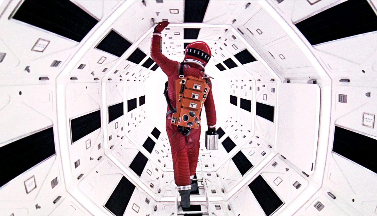 A still from 2001: A Space Odyssey