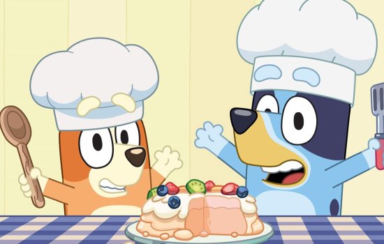 A still from Bluey