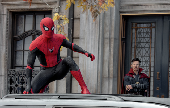 Promotional still from Spider-Man: No Way Home.