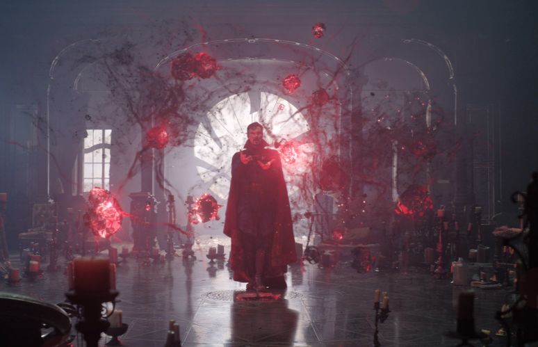 Promotional still from Doctor Strange in the Multiverse of Madness