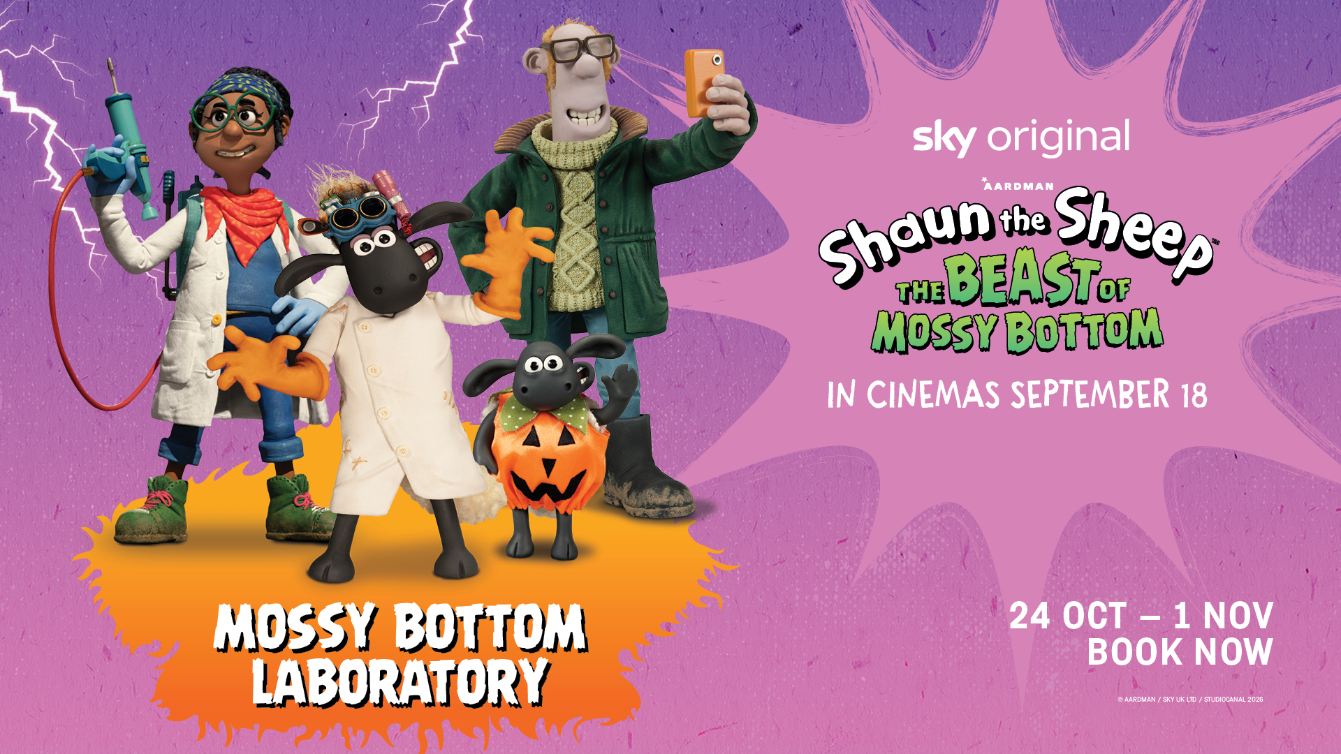Mossy Bottom Laboratory 24 October - 1 November