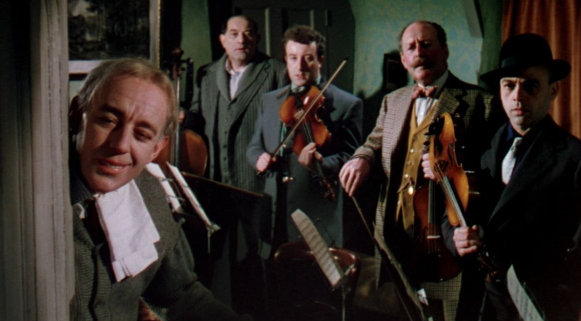 Promotional still from The Ladykillers (65th Anniversary 4k Restoration)
