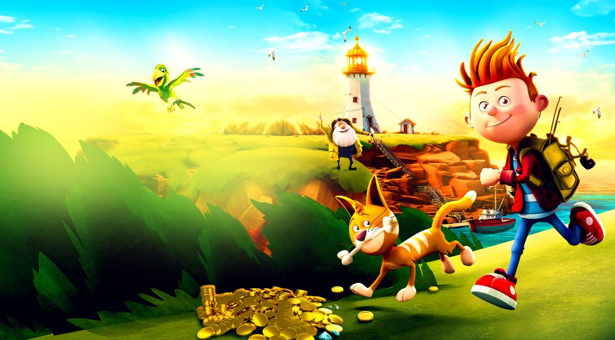 Promotional still from FELIX AND THE HIDDEN TREASURE