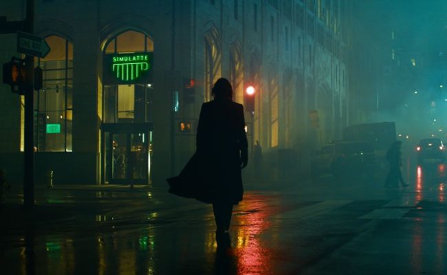 Promotional still from The Matrix: Resurrections