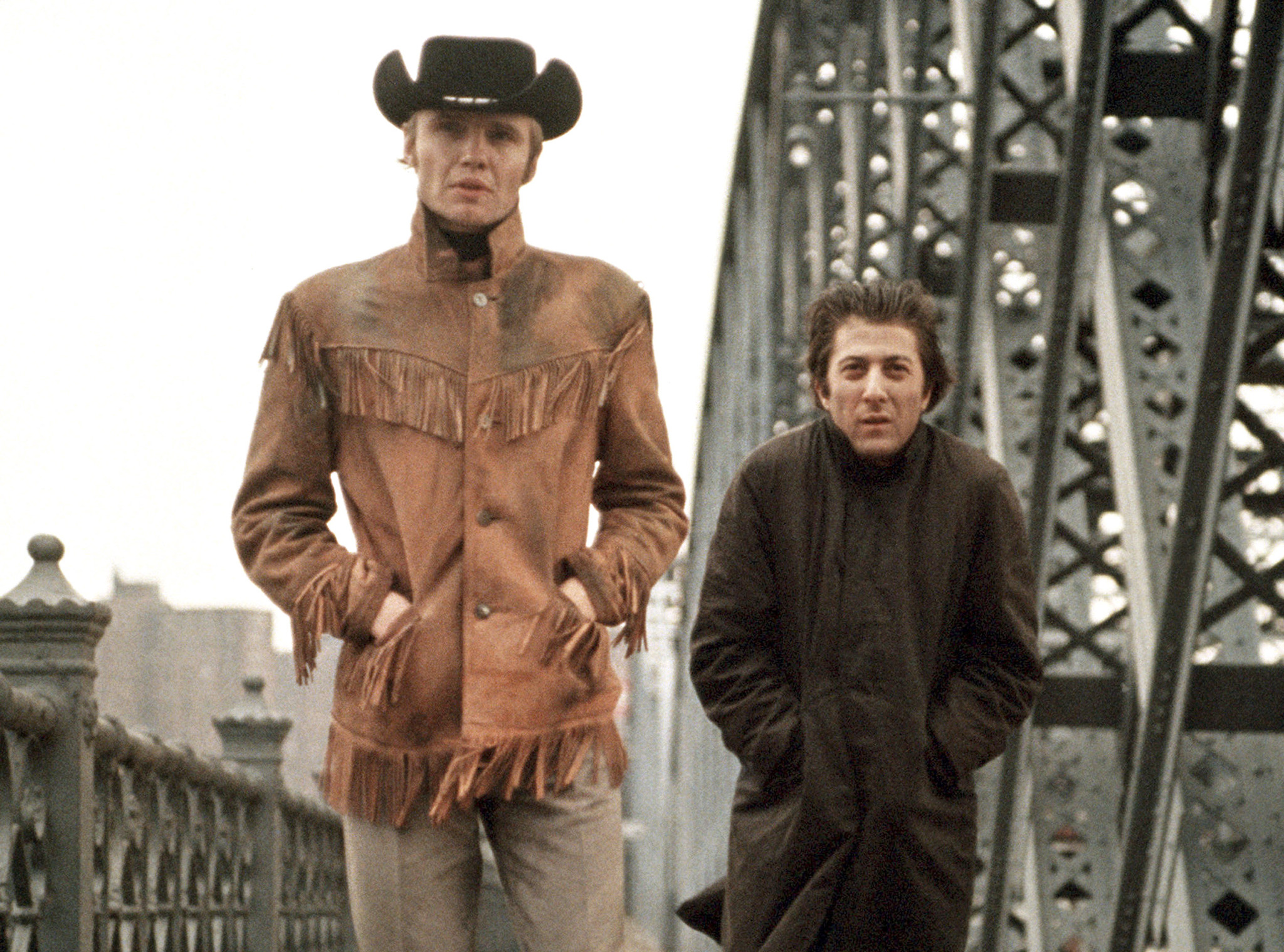 Dustin Hoffman and Jon Voight in Midnight Cowboy