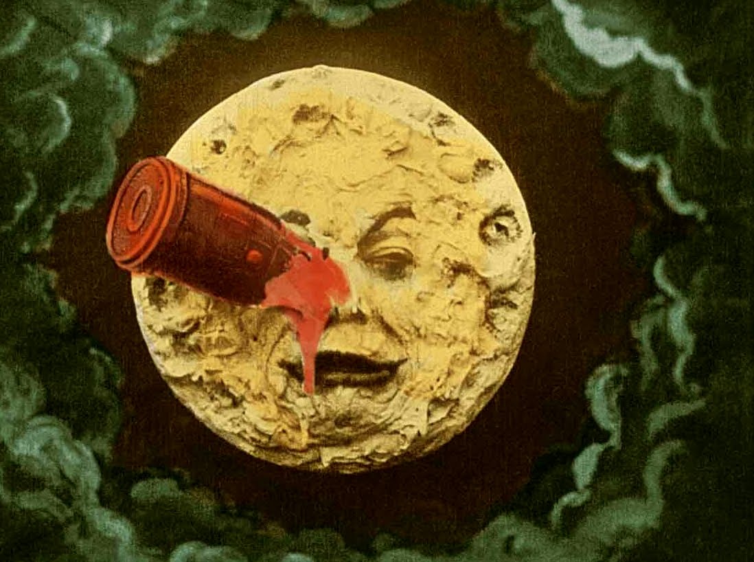 A still from A Trip to the Moon