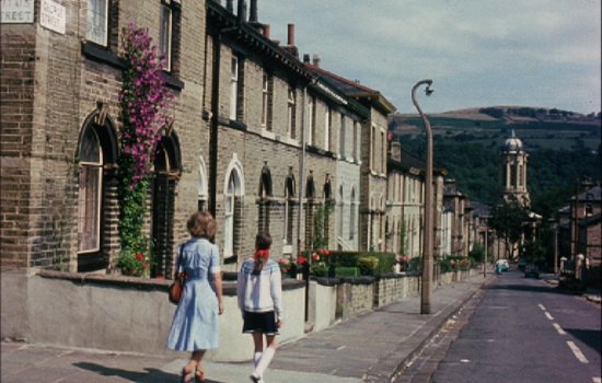 An archive image of Saltaire.