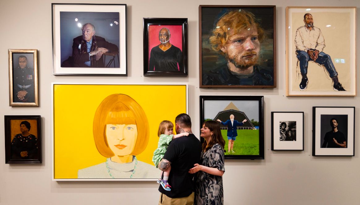 New Portraits Displayed at the National Portrait Gallery