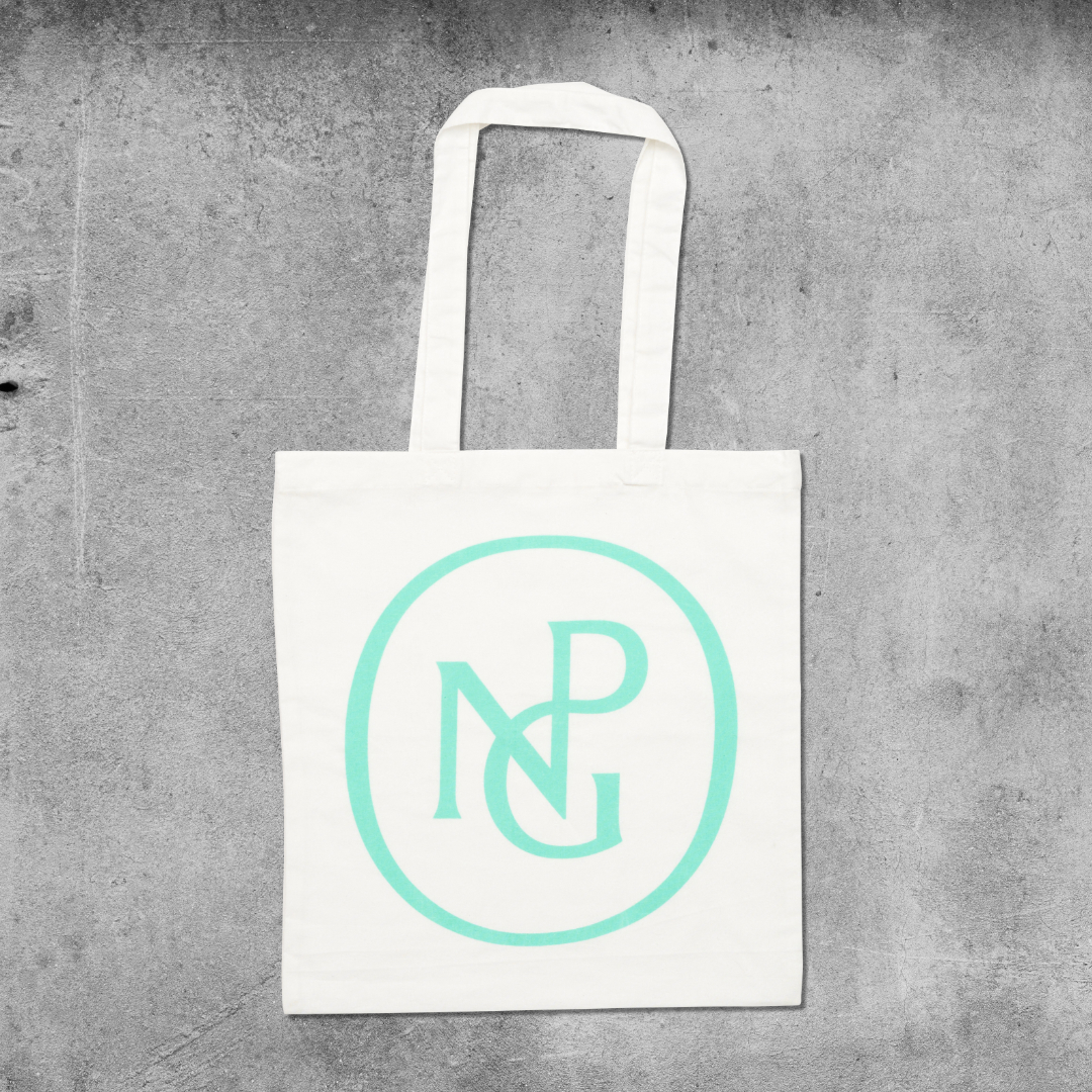 NPG Logo Tote Bag in Yellow & Black