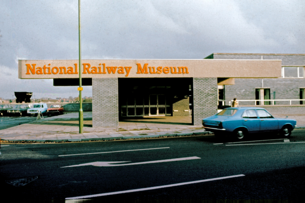 Family visiting the museum