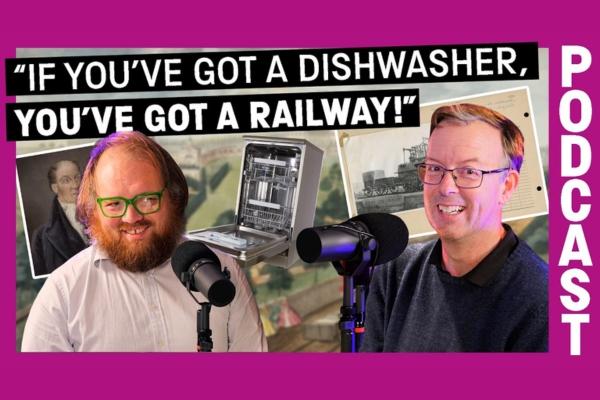 A thumbnail from a National Railway Museum podcast episode