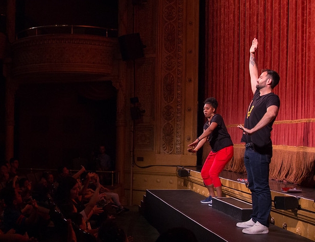 Teaching Artists at a Victory Dance Talk-Back