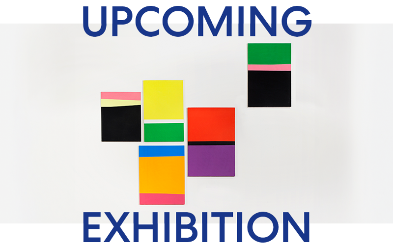 Upcoming Exhibition Header: Ralph Coburn (American, 1923 – 2018) Random Sequence, circa 1962 Oil on canvas Five canvases; Overall: approximately 60 x 84 in. (152.4 x 213.4 cm) © 2026 David Hall Gallery LLC Photo: Will Howcroft, Boston