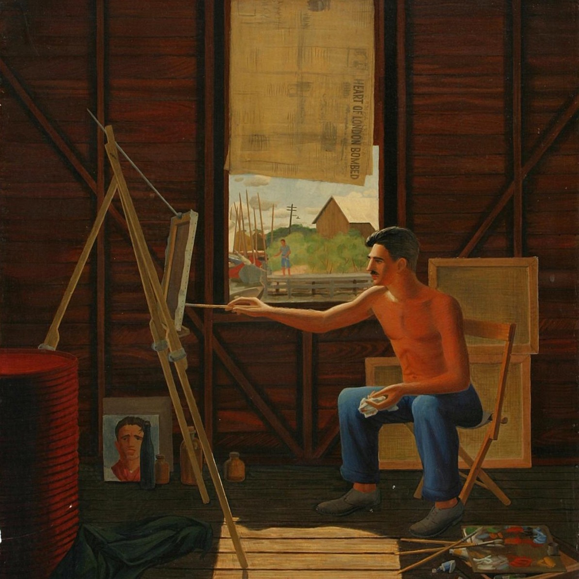 The Painter (A Self-portrait), 1941 