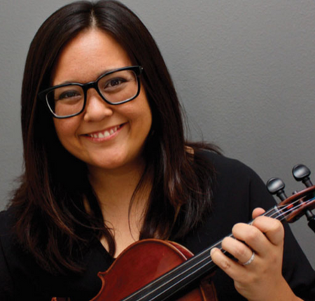 Pacific Symphony Santiago Strings Music Director Dr. Johanna Gamboa-Kroesen.