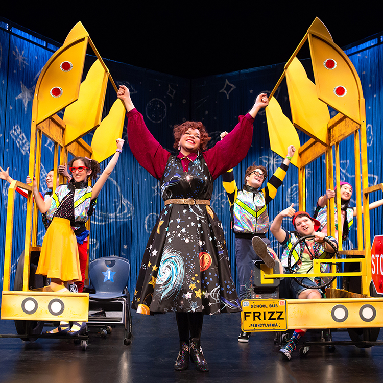 Production photo of The Magic School Bus