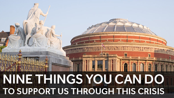 Nine ways to support the Hall through COVID