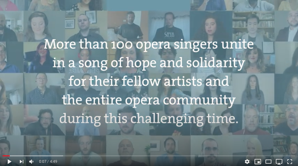 Light Shall Lift Us: Opera Singers Unite in Song