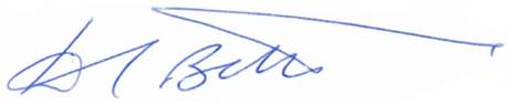David Bennett Signature