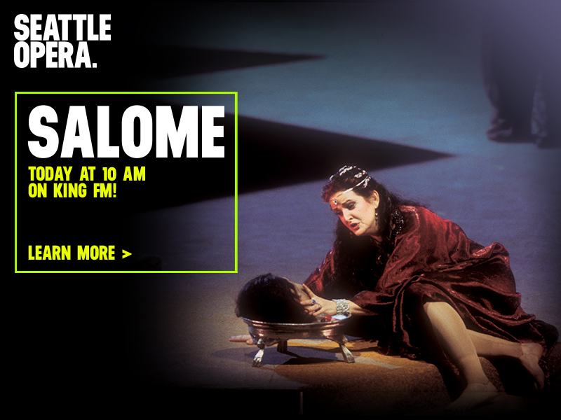 Salome Today at 10 AM on KING FM! | Learn more >