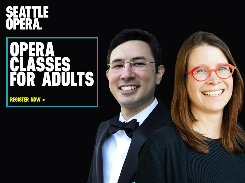 Register now for Opera Classes for Adults