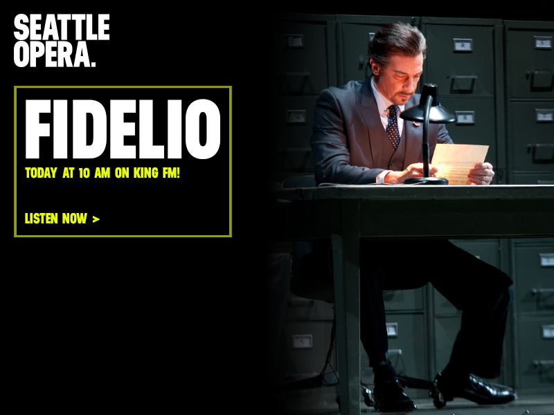 Fidelio Today at 10 AM on KING FM! | Listen now >