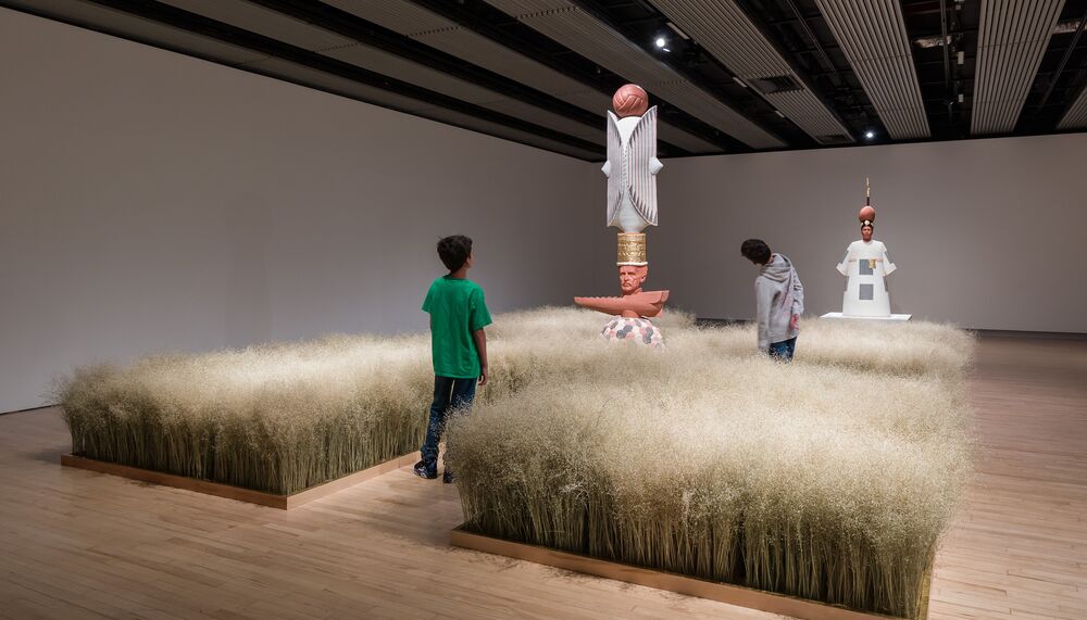 Children in the Hayward gallery 